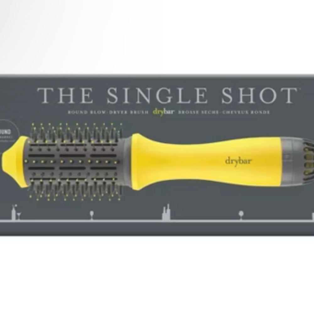 Drybar Yellow Blow Dryer Brush